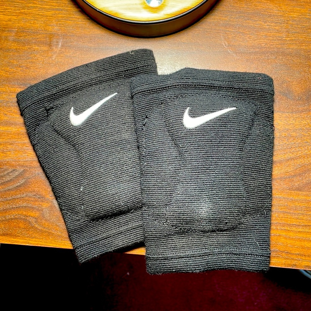Black Nike volleyball knee pads
